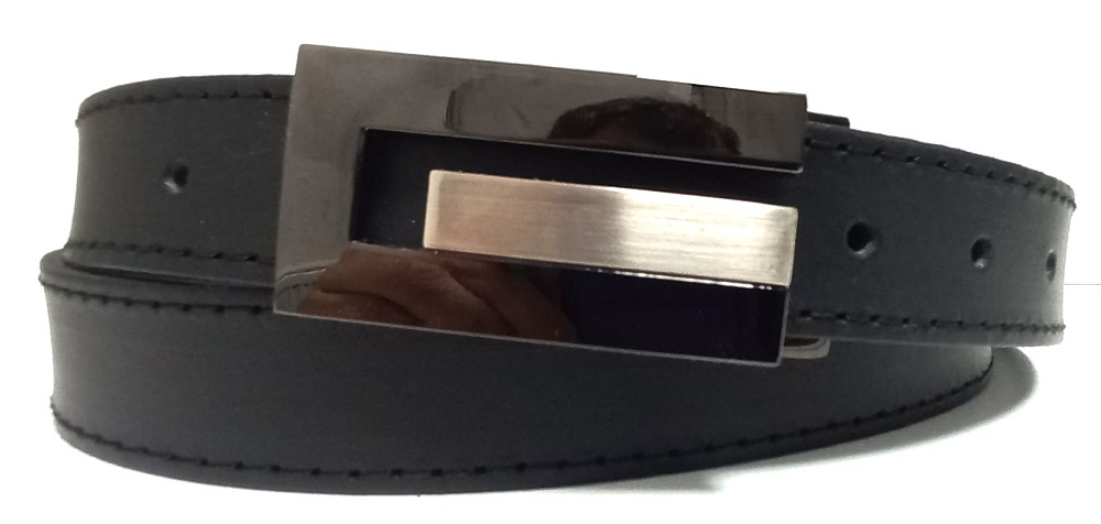 Elegantní opasek úzký - plná přezka