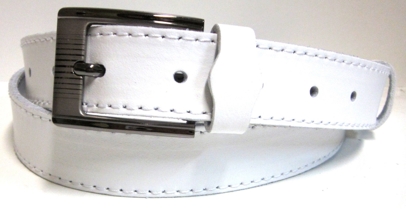 Úzký opasek bílý