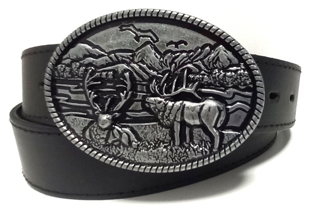 Myslivecký pásek s jeleny