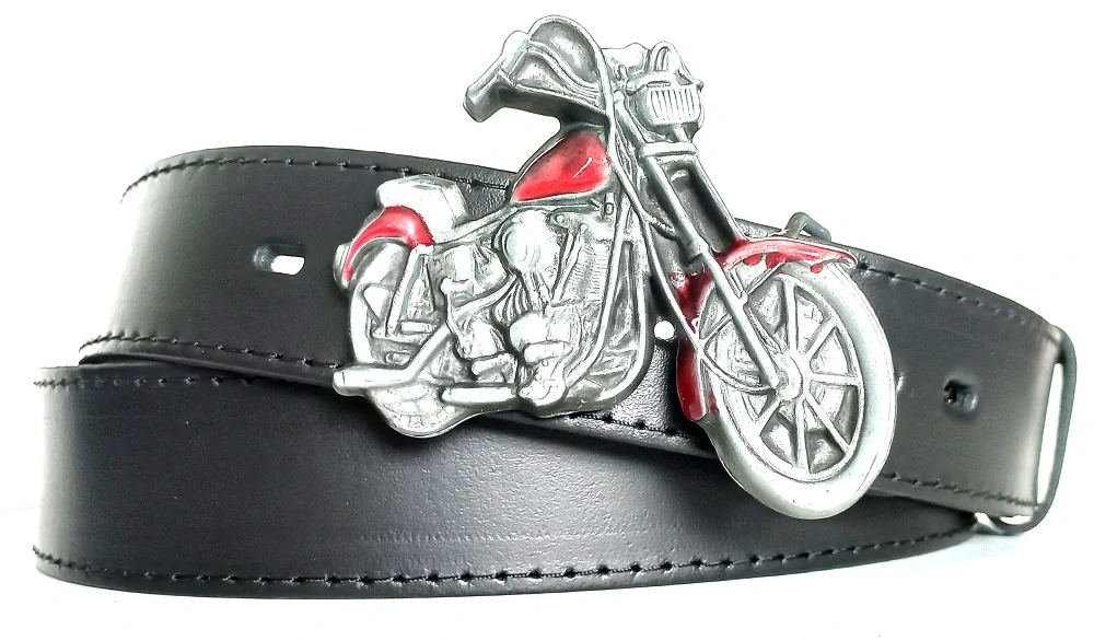 Kožený opasek chopper