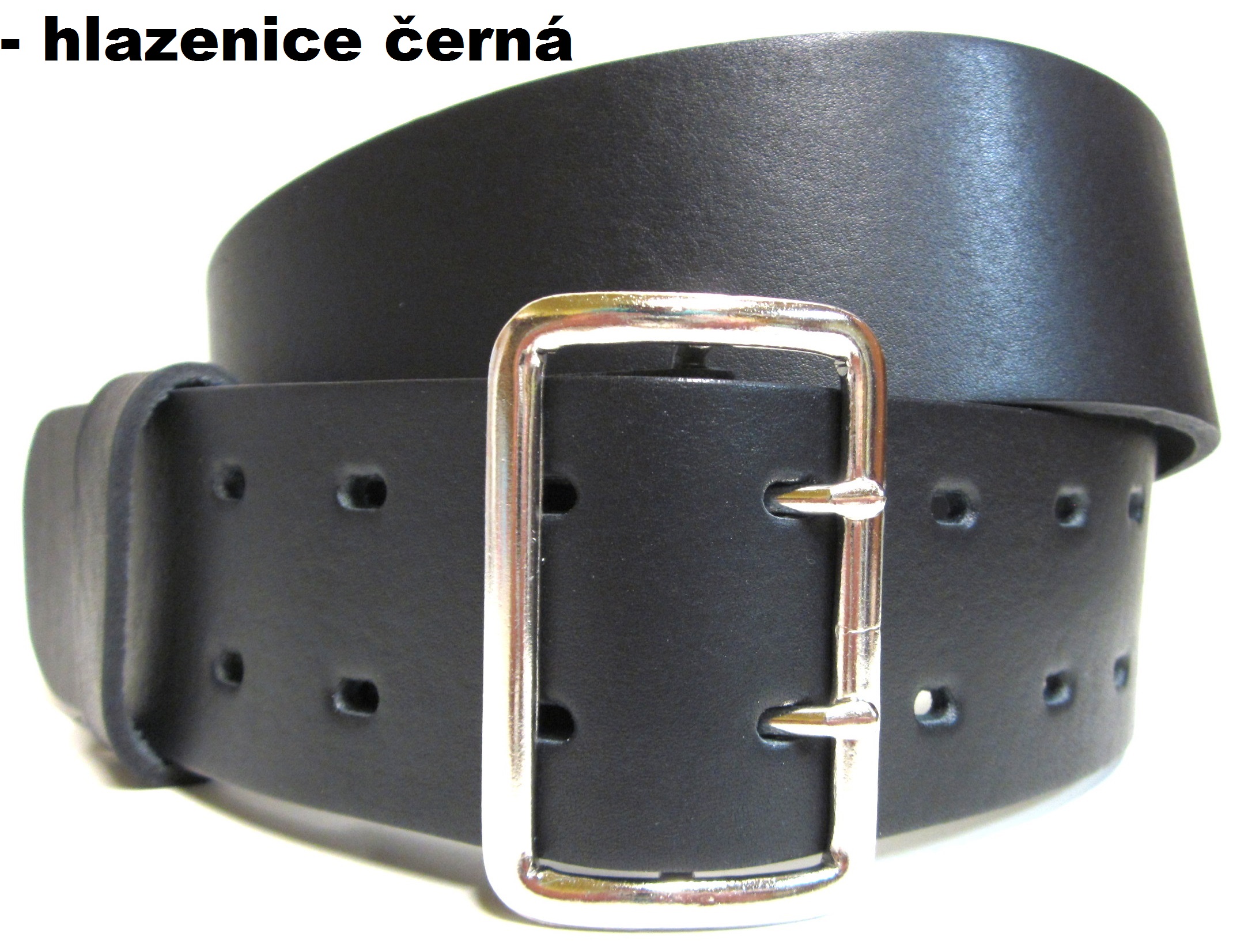 Služební kožený opasek 5 cm