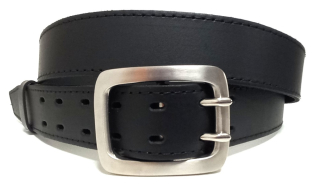 Opasek s dvoutřmenovou nerezovou přezkou