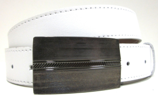 Elegantní bílý opasek