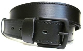 Opasek s pevnou černou přezkou