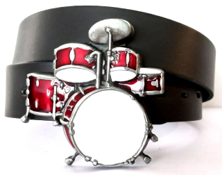Rockový opasek s bubny