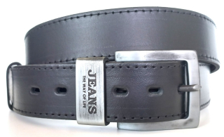 Černý opasek jeans