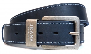 Trendový modrý opasek