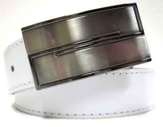 Opasek bílý elegantní