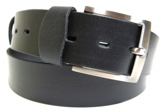 Opasek s klasickou přezkou černý