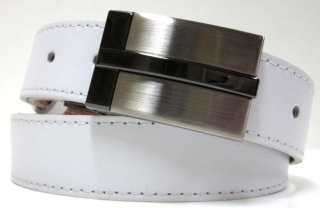 Bílý elegantní opasek