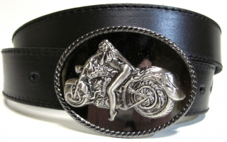 Pánský opasek s motorkou