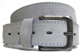 Kožený opasek z broušené kůže