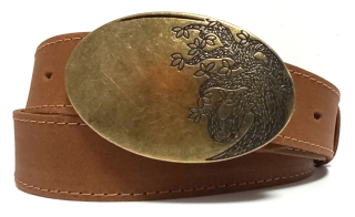 Opasky dámské světlehnědé