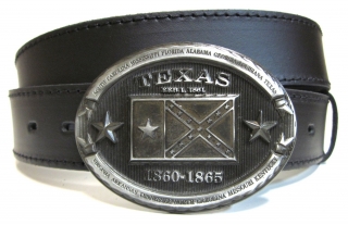 Westernová přezka na opasek Texas