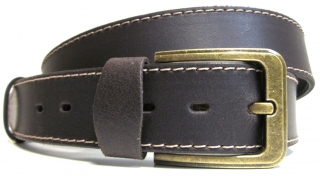 Opasek pánský tmavohnědý new